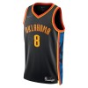 Dres Oklahoma City Thunder Jalen Williams Nike 2024-25 City Edition Crno Swingman